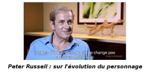 Evolution du personnage
