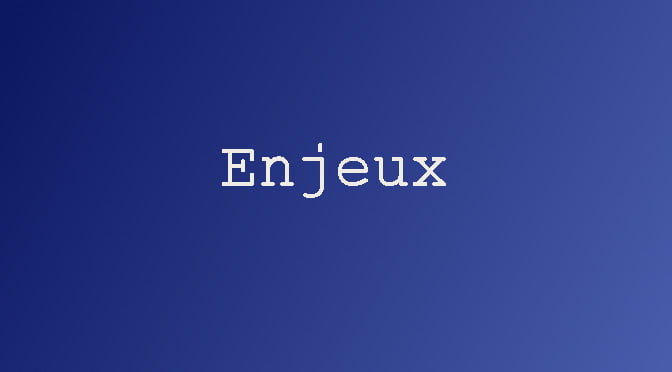 enjeu